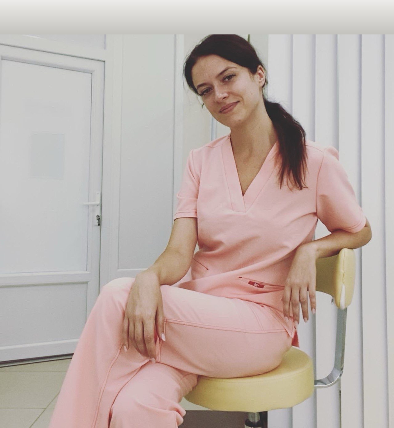 Елизавета Гребешкова / Жевлакова в медицинской форме